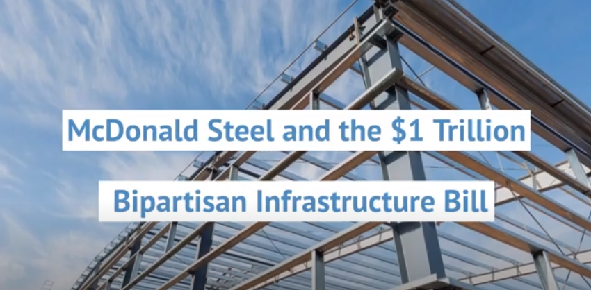 Mcdonald Steel And The 1 Trillion Bipartisan Infrastructure Bill